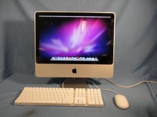 Apple iMac 20 Desktop MA876LL A Intel Core 2 Duo Snow Leopard 