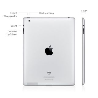 Apple iPad 2 64GB WiFi 3G Verizon 2nd Gen White VZ Tablet MC987LL A 