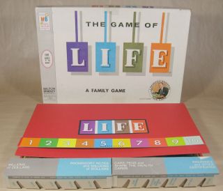 The Game of Life Board Game   Complete   Art Linkletter 1960