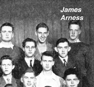 JAMES ARNESS High School Yearbook GUNSMOKE