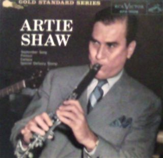 Artie Shaw Gold Standard Series Pic Sleeve Only 45