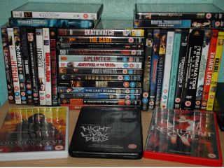 DVD Collection Job Lot REG2 Inc x Men Origins Wolverine Resident Evil 