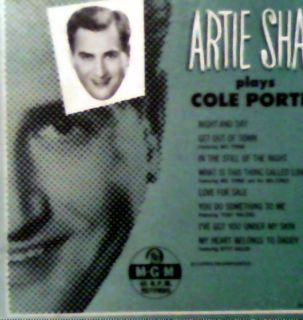 Artie Shaw Plays Cole Porter 45 Box Set