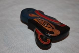 Artie George Hand Carved Signed Thunderbird 1st Nations