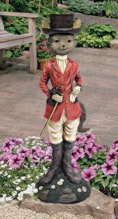   Tally HO  Fox Hunt Statue Home Yard Garden Decor Products