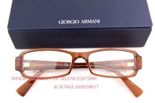 New Giorgio Armani Eyeglasses Frames 546 K7M Brown