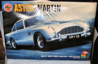 ASTON MARTIN DB 5 GT   AirFix Plastic Model Kit   1/24   JAMES BOND 