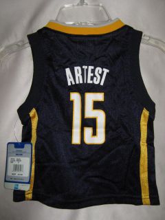   Indiana Pacers Replica Jersey Ron Artest Toddler Blue Size 2T