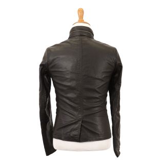 Armani Jeans Dark Brown Hooded Full Zip Jacket Coat US S EU 48