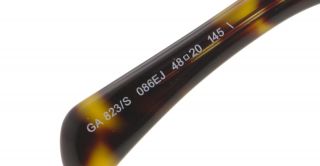New Giorgio Armani Sunglasses GA 823 s Tortoise 086EJ GA823