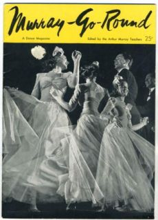 Murray Go Round A Dance Magazine 1945 Arthur & Katherine Murray
