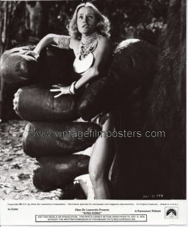King Kong Orig 76 Still Jessica Lange in King Kong Paw