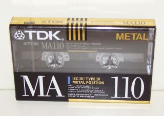   MA 110 1990 Metal Bias SEALED Blank Audio Cassette Tape Japan