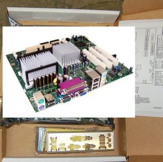 NEW Intel Micro ATX Motherboard CPU COMBO VIDEO VGA LAD865GVIPL