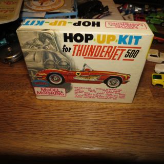 1964 Aurora Plastics Corp Model Motoring Hop Up Kit For Thunderjet 500 