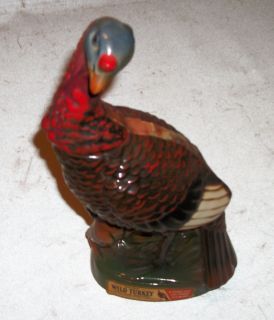 Wild Turkey Decanter by Austin Nichols Limited Edition Ceramic No 4 
