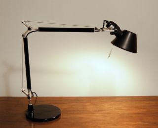 Artemide Tolomeo Mini w Base Italian Lamp Michelle De Lucchi design 