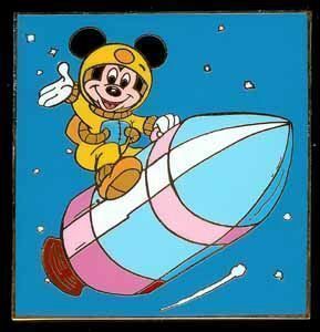 Astronaut Mickey Space Capsule Disney Auctions LE100