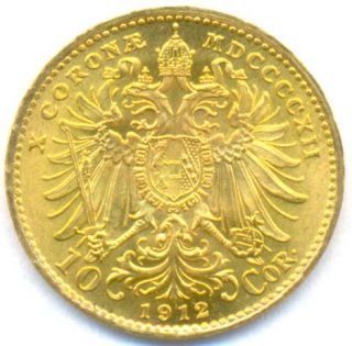 country austria date 1912 franz joseph i denomination 10 corona 