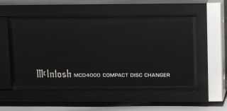 McIntosh MCD4000 CD Changer Hi End Digital Car Audio Used Without 