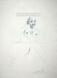 Salvador Dali s N Etching The Colossus Suite Aurélia