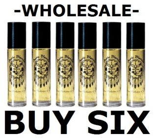 Wholesale Lot of Six Bottles Auric Blends Egyptian Goddess Perfume Oil 