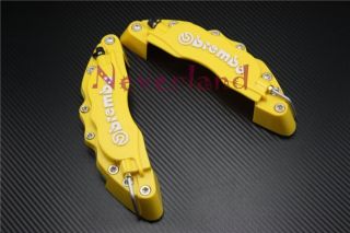 Front Universal Car Auto Disc Brake Caliper Covers Brembo Look 3D 