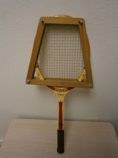 Vintage Spalding Ashley Cooper Wooden Tennis Racquet RARE All White 