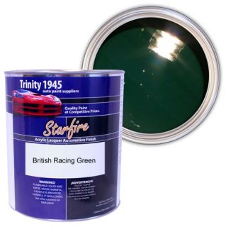 satisfaction 1 gallon british racing green acrylic lacquer auto paint