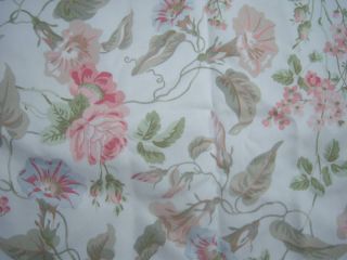 Laura Ashley Melrose Tablecloth Curtain Valance Fabric