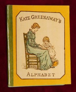 Exrare Kate Greenaway 1885 1st Edn Alphabet ABC Amazing Condition 