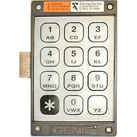 Genie 20235R Garage Door Opener Replacement Keypad KEP1