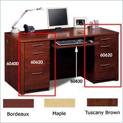   Embassy Wood File Storage Full Size Filing Cabinet Fully Assembled