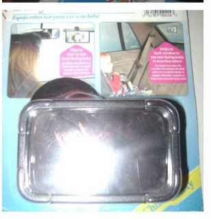 Car Driver Rear View Baby Infant in Back Seat Viewing Safety Mirror 