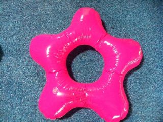 Baby Kids Inflatable Swimming Safety Aid Swim Tube Pool Toy Float Pink 