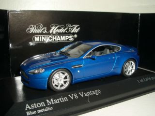 43 Minichamps Aston Martin V8 Vantage Blue