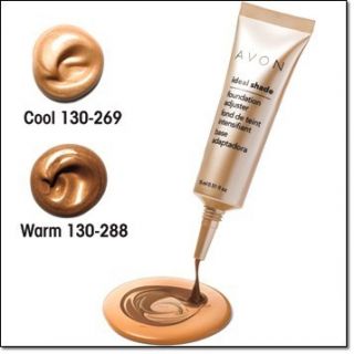   NEW* AVON Ideal Shade Foundation Adjuster WARM Full Size DISCONTINUED