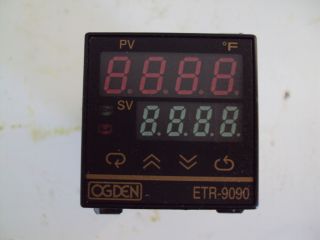 Ogden ETR 9090 Auto Tuning Temperature Control Display