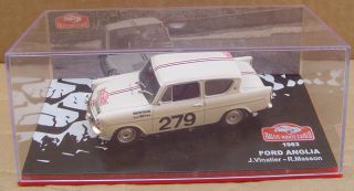 Ford Anglia 1963 Rally Monte Carlo IXO Altaya 1 43
