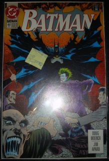 Batman 491 Joker Arkham Asylum NM MT