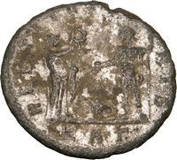 Aurelian 274AD Authentic Silvered Genuine Ancient Roman Coin Orbis 