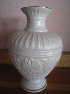 Lenox Athenian Vase Cream Gold Trim China USA