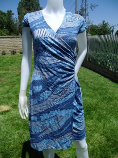 Aventura Clothing Dress Blue Made in Sri Lanka s 4 6