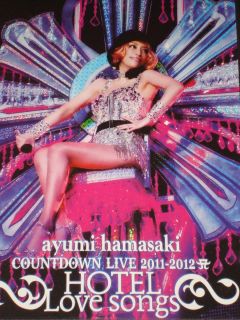 Ayumi Hamasaki Countdown Live 2011 2012 Hotel Love Songs DVD DVD1 