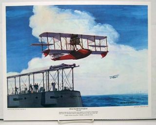 Alred Austell Cunningham Charles Hubbell Aviation Print