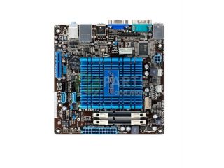 Asus Motherboard AT4NM10T I Atom D425 NM10 DDR3 SATA GMA USB Mini ITX 