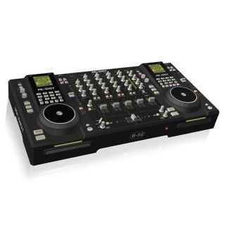 52 Prodigy Dual CD  DJ Workstation w 4 Channel VCA Mixer
