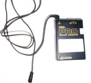 azden wm pro wireless transmitter mic used unit nice