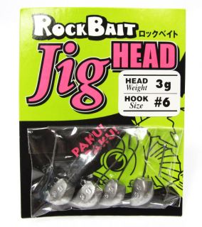   bait jig head 1 5 g size 6 maker viva model rock bait jig head product