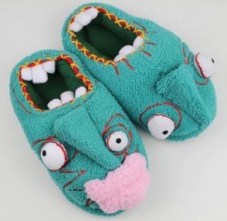 PARANORMAN SLIPPERS promotional zombie plushie Norman Babcock